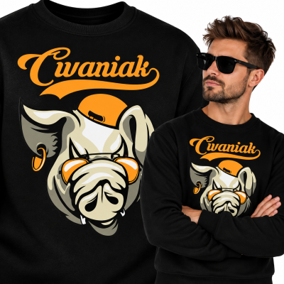 BLUZA ANIMOWANA  CWANIAK